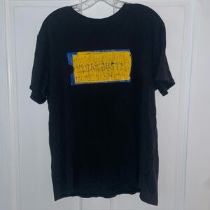 Blockbuster Tee Goodfellow & Co XL Black Vintage Style Faded Logo